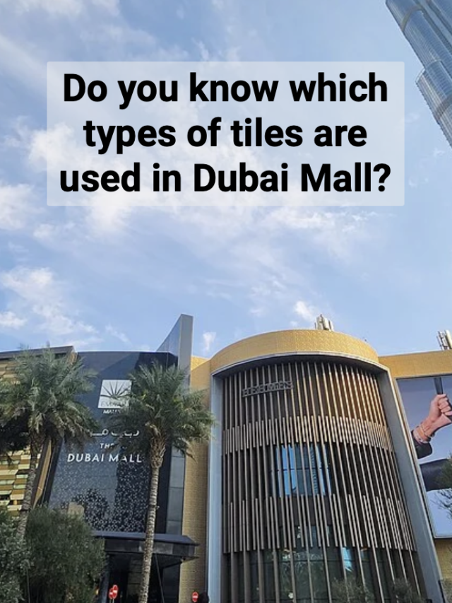 Exploring the Iconic Tile Designs of Dubai Mall: A Story by Ramirro Ceramica -2024